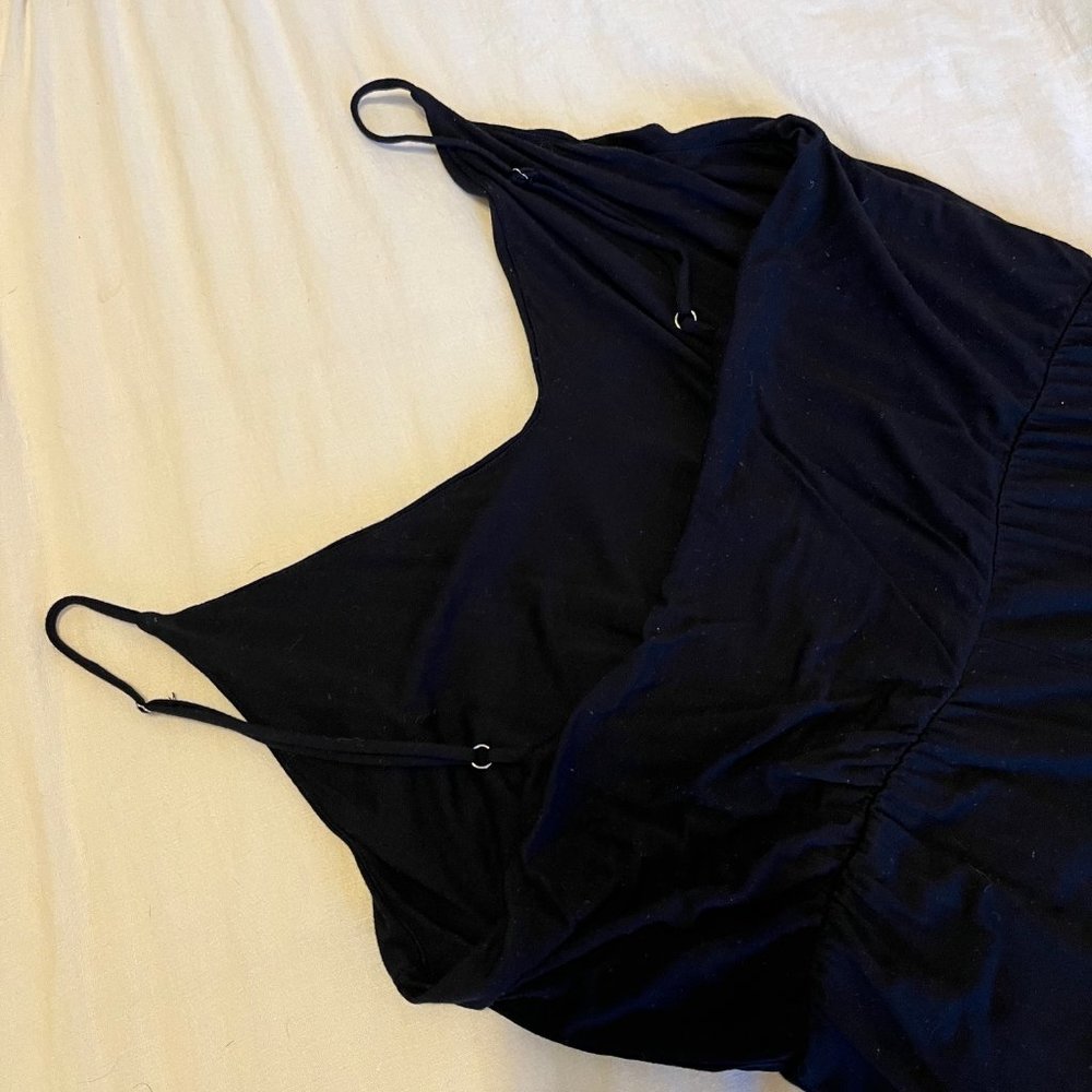 Lulu's Black Sleeveless Wide-Leg Jumpsuit - Picture 7 of 14